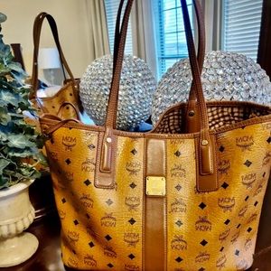 Authentic Reversible MCM tote bag